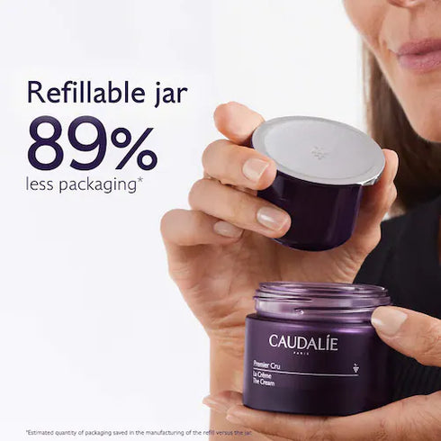 Premier Cru Anti Aging Refillable Cream Moisturizer with Hyaluronic Acid